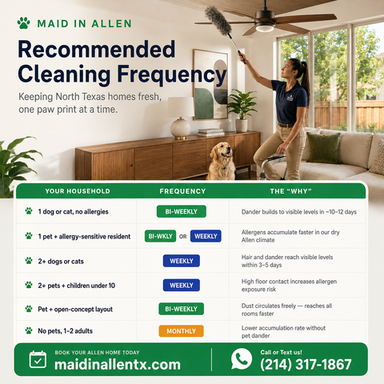 Find Your Ideal Cleaning Schedule